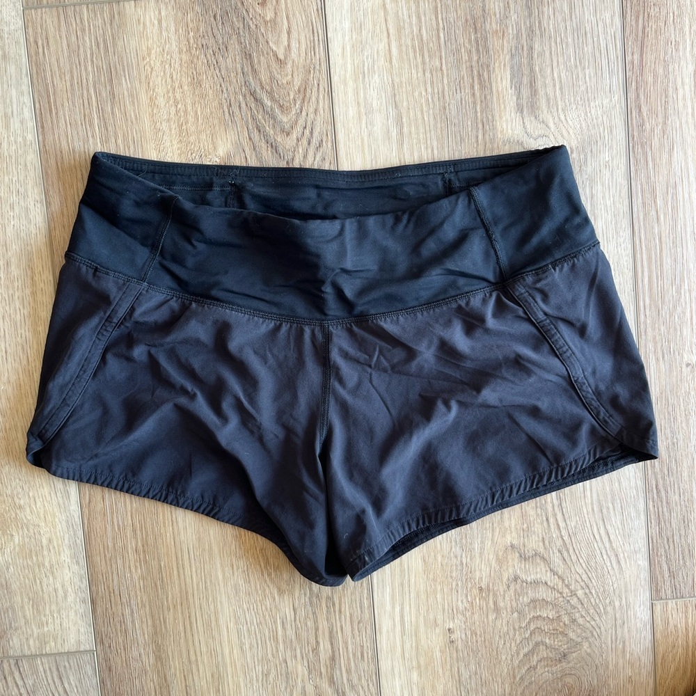 Lululemon lined shorts size 6